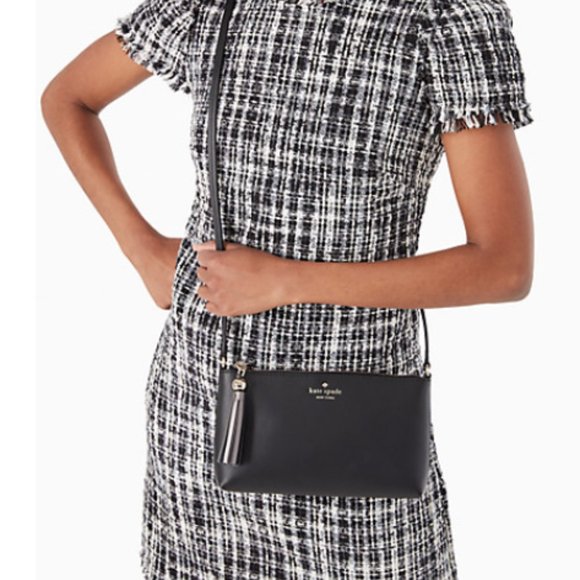 NWT KATE SPADE BLACK STREET AMY CROSSBODY BAG - Picture 1 of 10